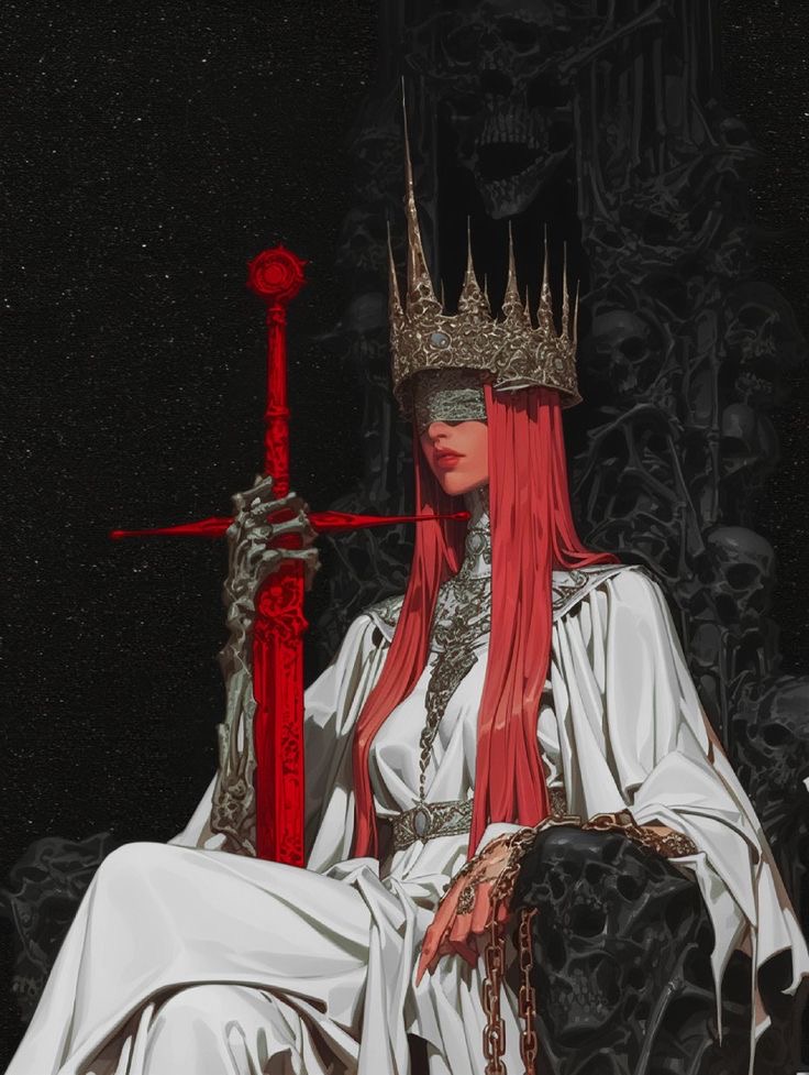 Medieval anime queen